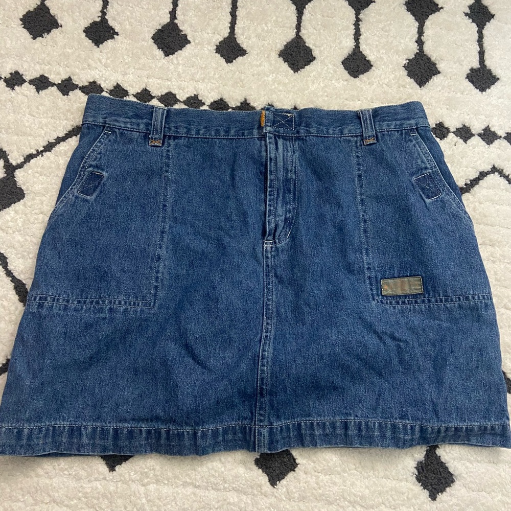 Vintage American eagle jean skirt